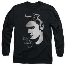 Load image into Gallery viewer, Elvis Presley Simple Face Mens Long Sleeve Shirt Black