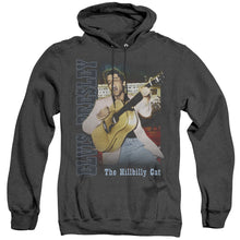Load image into Gallery viewer, Elvis Presley Memphis Heather Mens Hoodie Black