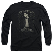 Load image into Gallery viewer, Elvis Presley Rock Legend Mens Long Sleeve Shirt Black
