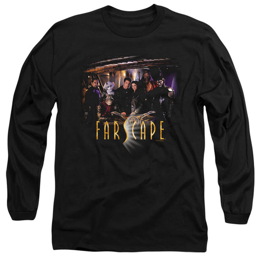 Farscape Cast Mens Long Sleeve Shirt Black Officially Licensed