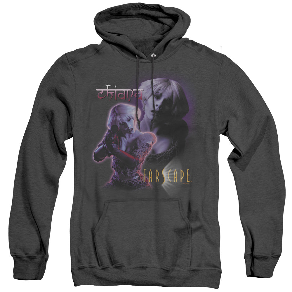 Farscape Chiana Heather Mens Hoodie Black