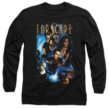 Load image into Gallery viewer, Farscape Comic Cover Mens Long Sleeve Shirt Black Officially Licensed
