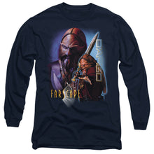 Load image into Gallery viewer, Farscape Dargo Mens Long Sleeve Shirt Navy Officially Licensed