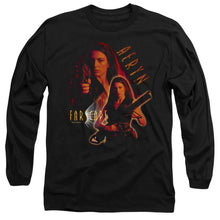 Load image into Gallery viewer, Farscape Aeryn Mens Long Sleeve Shirt Black Officially Licensed
