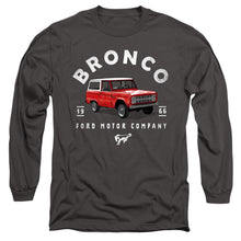 Load image into Gallery viewer, Ford Bronco Bronco Illustrated Mens Long Sleeve Shirt Charcoal Officially Licensed