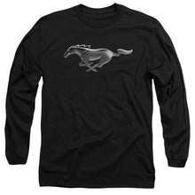 Load image into Gallery viewer, Ford Mustang Modern Mustang Mens Long Sleeve Shirt Black Officially Licensed