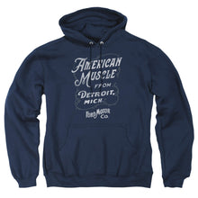Load image into Gallery viewer, Ford American Muscle Classic Script Mens Hoodie Navy
