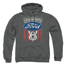 Load image into Gallery viewer, Ford Genuine Parts Flag Mens Hoodie Charcoal