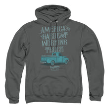 Load image into Gallery viewer, Ford Vintage America'S Hardest Working Truck Mens Hoodie Charcoal