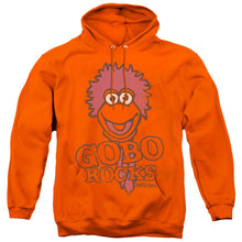 Load image into Gallery viewer, Fraggle Rock Gobo Rocks Mens Hoodie Orange