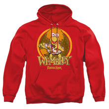 Load image into Gallery viewer, Fraggle Rock Wembley Circle Mens Hoodie Red