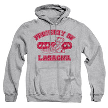 Load image into Gallery viewer, Garfield Property Of Lasagna Mens Hoodie Athletic Heather