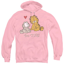 Load image into Gallery viewer, Garfield Too Cute Mens Hoodie Pink