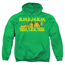 Load image into Gallery viewer, Garfield Blah Blah Blah Mens Hoodie Kelly Green