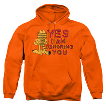 Load image into Gallery viewer, Garfield Yes I Am Mens Hoodie Orange