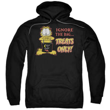 Load image into Gallery viewer, Garfield Treats Only Mens Hoodie Black