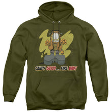 Load image into Gallery viewer, Garfield Candy Good Mens Hoodie Military Green