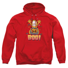Load image into Gallery viewer, Garfield Boo! Mens Hoodie Red