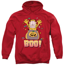 Load image into Gallery viewer, Garfield Boo! Mens Hoodie Red