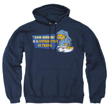 Load image into Gallery viewer, Garfield Contradicition In Terms Mens Hoodie Navy