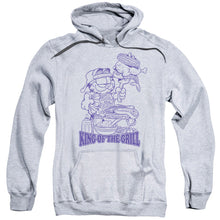 Load image into Gallery viewer, Garfield King Of The Grill Mens Hoodie Athletic Heather