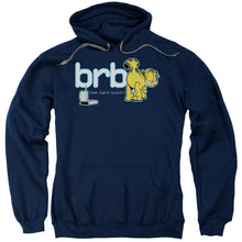 Load image into Gallery viewer, Garfield Be Right Back Mens Hoodie Navy