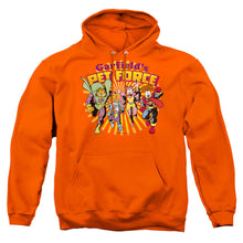 Load image into Gallery viewer, Garfield Pet Force Burst Mens Hoodie Orange