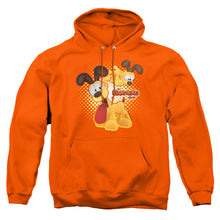 Load image into Gallery viewer, Garfield Odie Mens Hoodie Orange