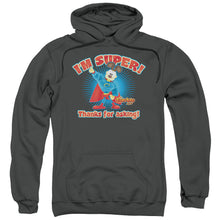Load image into Gallery viewer, Garfield Super Mens Hoodie Charcoal