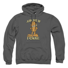 Load image into Gallery viewer, Garfield Ask Me Mens Hoodie Charcoal