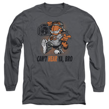 Load image into Gallery viewer, Garfield Oh Snap Mens Long Sleeve Shirt Charcoal Officially Licensed