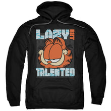 Load image into Gallery viewer, Garfield Lazy But Talented Mens Hoodie Black
