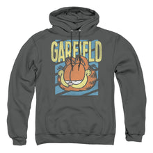 Load image into Gallery viewer, Garfield Rad Garfield Mens Hoodie Charcoal