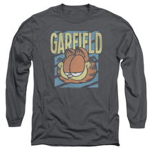Load image into Gallery viewer, Garfield Rad Garfield Mens Long Sleeve Shirt Charcoal Officially Licensed