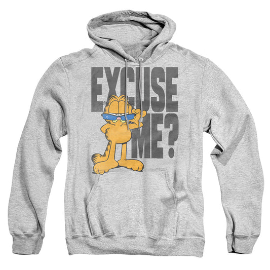 Garfield Excuse Me? Mens Hoodie Athletic Heather