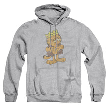 Load image into Gallery viewer, Garfield King Garfield Mens Hoodie Athletic Heather