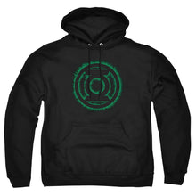 Load image into Gallery viewer, Green Lantern Green Flame Logo Mens Hoodie Black