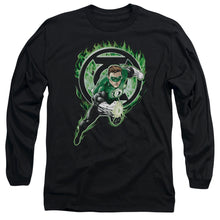 Load image into Gallery viewer, Green Lantern Space Cop Mens Long Sleeve Shirt Black Officially Licensed