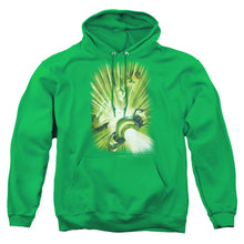 Load image into Gallery viewer, Green Lantern Lanterns Light Mens Hoodie Kelly Green