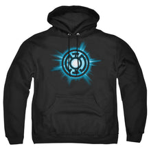 Load image into Gallery viewer, Green Lantern Blue Glow Mens Hoodie Black