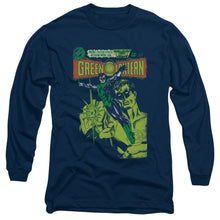 Load image into Gallery viewer, Green Lantern Vintage Cover Mens Long Sleeve Shirt Navy Officially Licensed