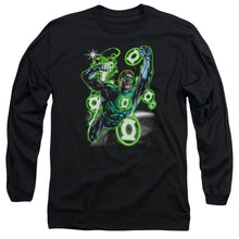 Load image into Gallery viewer, Green Lantern Earth Sector Mens Long Sleeve Shirt Black Officially Licensed