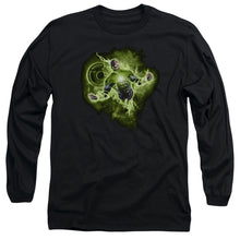 Load image into Gallery viewer, Green Lantern Lantern Nebula Mens Long Sleeve Shirt Black Officially Licensed
