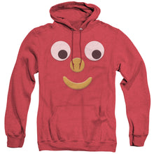Load image into Gallery viewer, Gumby Blockhead J Heather Mens Hoodie Red