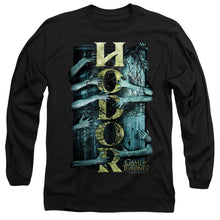 Load image into Gallery viewer, Game Of Thrones Hodor Mens Long Sleeve Shirt Black Officially Licensed