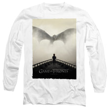 Load image into Gallery viewer, Game Of Thrones Dragon 3 Mens Long Sleeve Shirt White Officially Licensed
