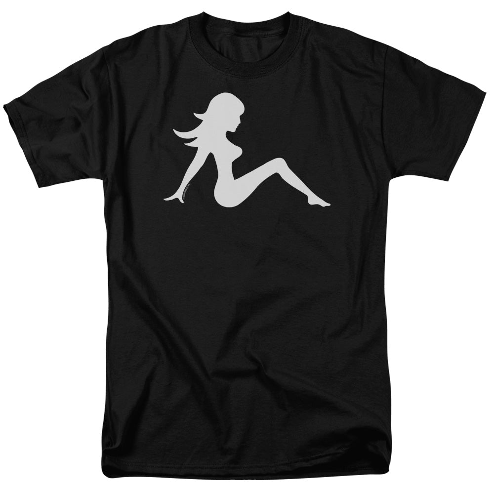 Trucker Babe Mens T Shirt Black