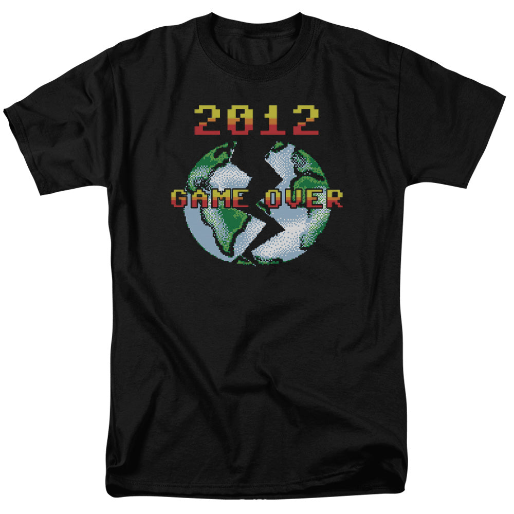 Game Over Mens T Shirt Black