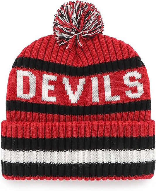 47 Brand NHL New Jersey Devils Beanie Winter Hat Red