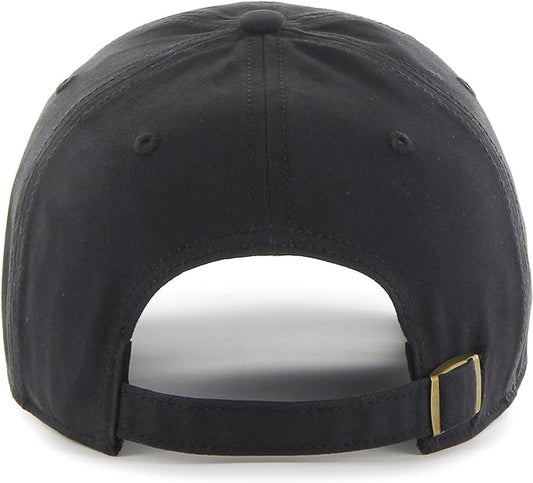 47 Brand NHL Boston Bruins Miata Clean Up Hat Adjustable Cap Black